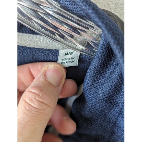 Orvis Bonded Mesh Lightweight Jacket Blue and Gray Men's Size Medium - Picture 5 of 11